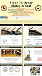 Mobile Screenshot of customembossers.com